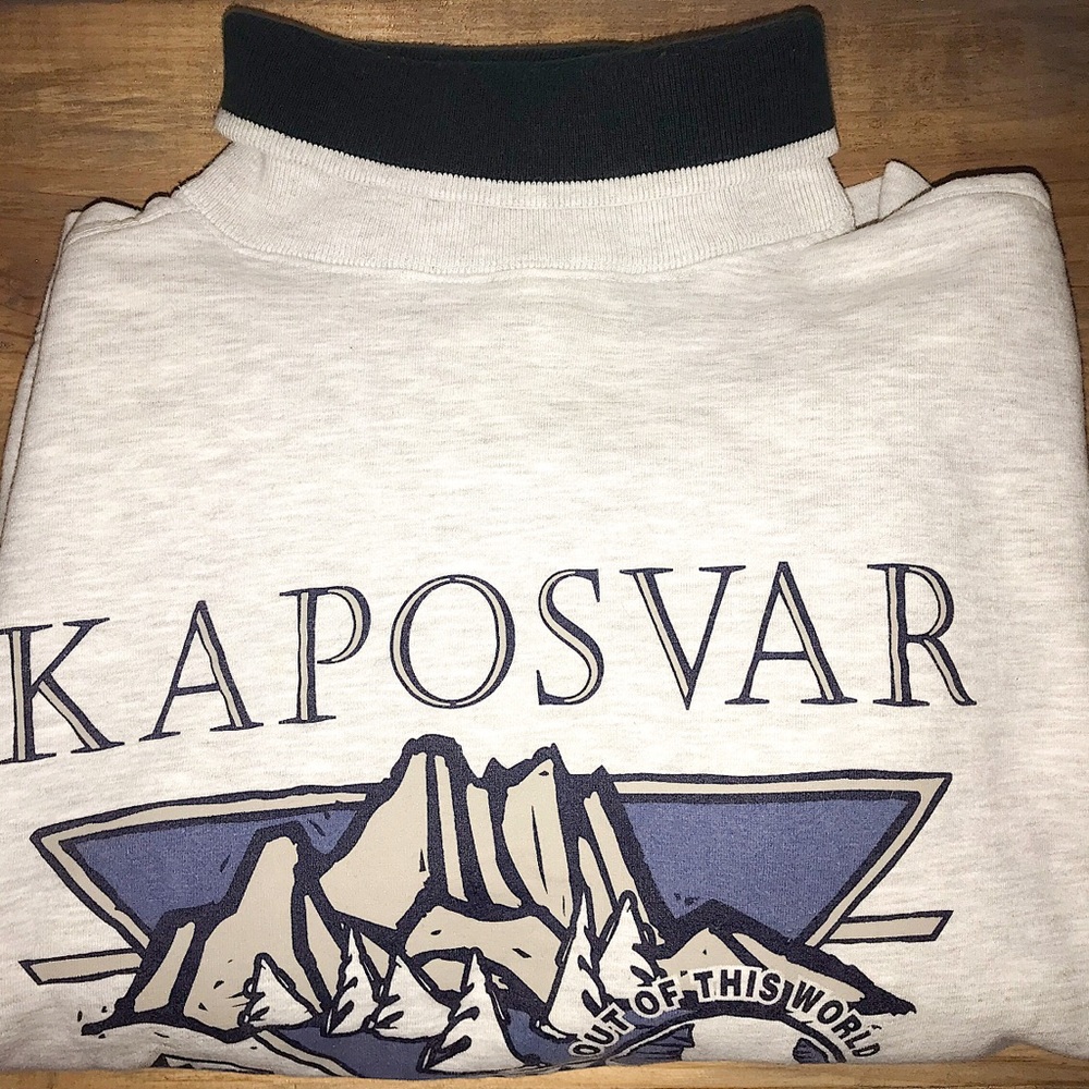 RARE Vintage Kaposvar Hungary Sweatshirt